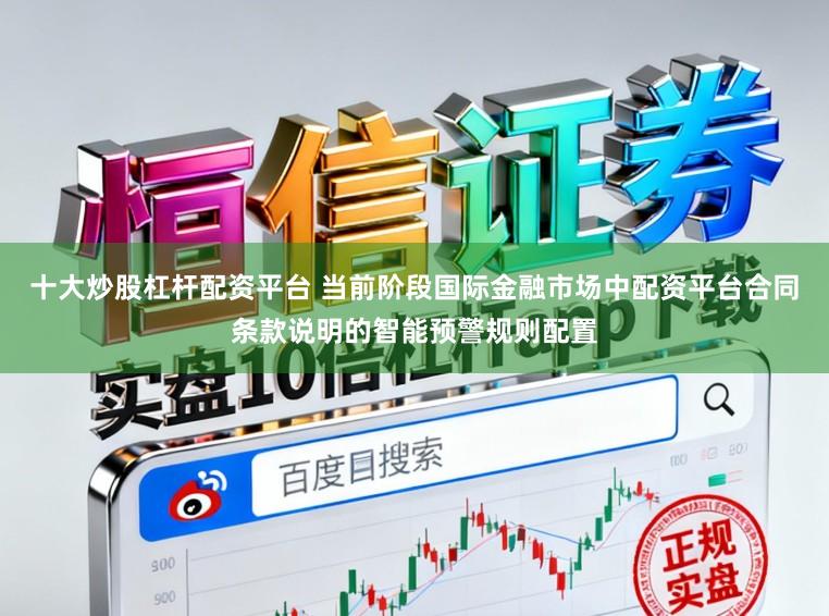 十大炒股杠杆配资平台 当前阶段国际金融市场中配资平台合同条款说明的智能预警规则配置